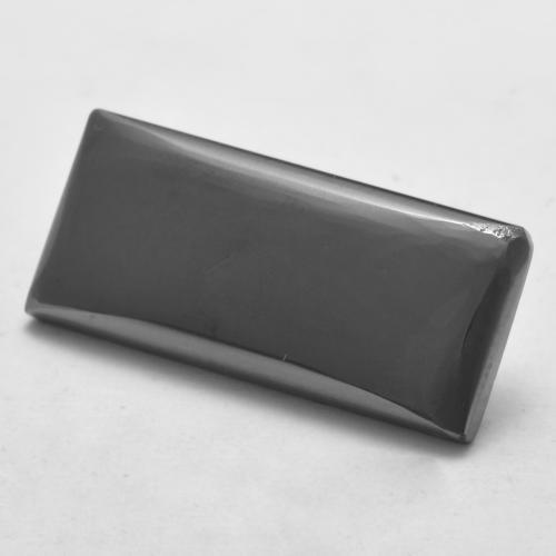 13.16克拉天然赤铁矿，狭长方形，不透明