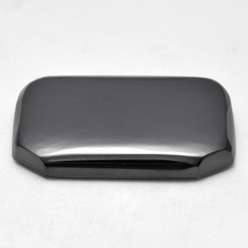 17.73克拉天然赤铁矿，祖母绿式切割，不透明