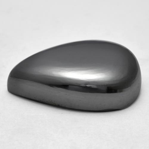 39.86克拉天然赤铁矿，梨形，不透明