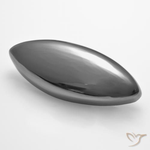 28.67克拉天然赤铁矿，榄尖形，不透明