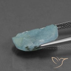 6.13克拉天然异极矿晶簇，花式切割，不透明