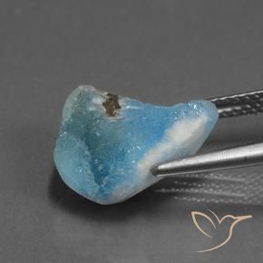 6.82克拉天然异极矿晶簇，花式切割，不透明