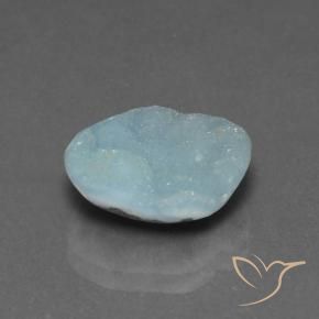 5.17克拉天然异极矿晶簇，花式切割，不透明