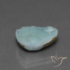 5.43克拉天然异极矿晶簇，花式切割，不透明