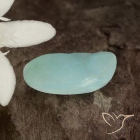 6.00克拉天然异极矿晶簇，椭圆形，半透明