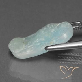 4.94克拉天然异极矿晶簇，花式切割，不透明