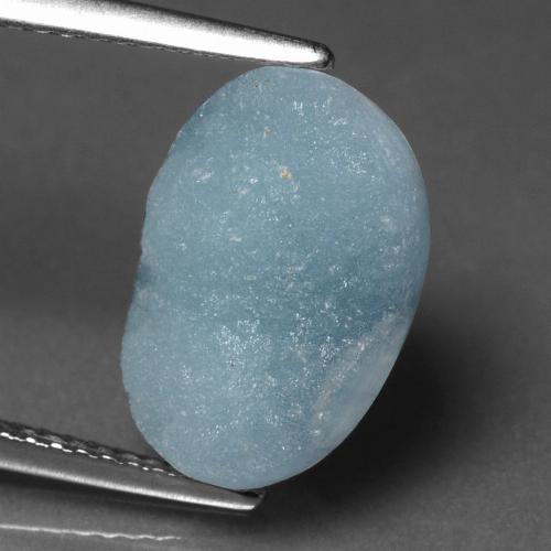8.18克拉天然绿松石晶簇异极矿，异形，13.7×9.6毫米，不透明