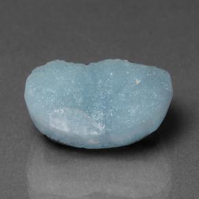8.18克拉天然绿松石晶簇异极矿，异形，13.7×9.6毫米，不透明