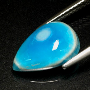 4.76克拉天然异极矿，梨形，不透明