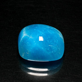 8.31克拉天然异极矿，垫形剪裁，12.1×10.3毫米，不透明