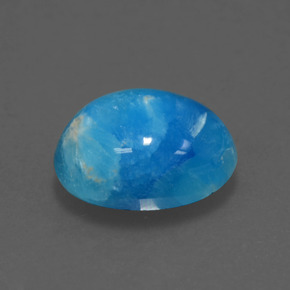 5.42克拉天然异极矿，椭圆形切割，11.5×9.3毫米，不透明