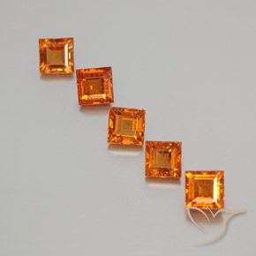 1.80克拉天然钙铝榴石，正方形，VS