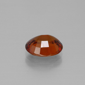 2.17克拉天然红色桂榴石，椭圆形切割，8.9×7.2毫米，VS