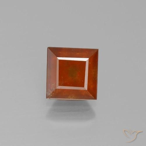 2.06ct 天然 暖橙 钙铝榴石, 正方形, VS-SI