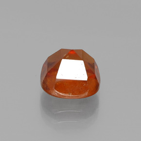 3.46克拉天然橙色桂榴石，垫形剪裁，8.1×8.1毫米，VS-SI