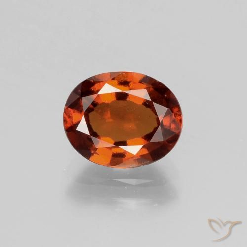 1.95ct 天然 中橙 钙铝榴石, 椭圆形, VS