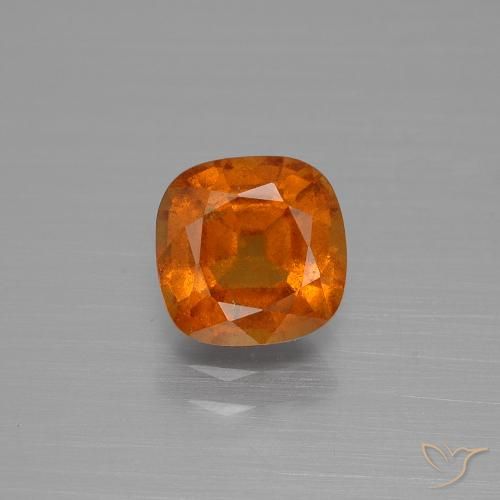 1.89ct 天然 中橙 钙铝榴石, 软垫, VS-SI