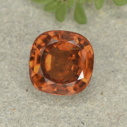 1.80ct 天然 中橙 钙铝榴石, 软垫, VS-SI