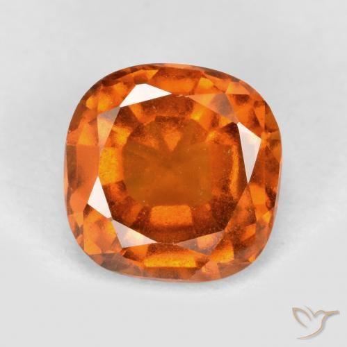 1.79ct 天然 中橙 钙铝榴石, 软垫, VS