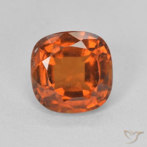 1.93ct 天然 红橙色 钙铝榴石, 软垫, VS