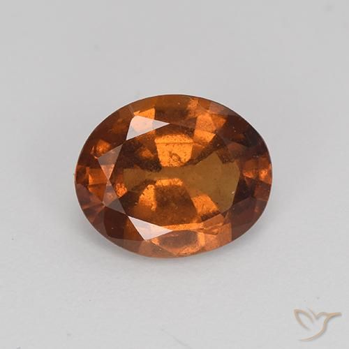 2.21ct 天然 姜饼布朗 钙铝榴石, 椭圆形, VS-SI