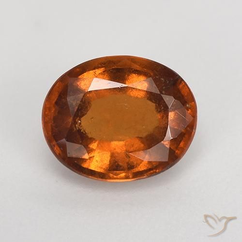 1.76ct 天然 中橙 钙铝榴石, 椭圆形, VS-SI