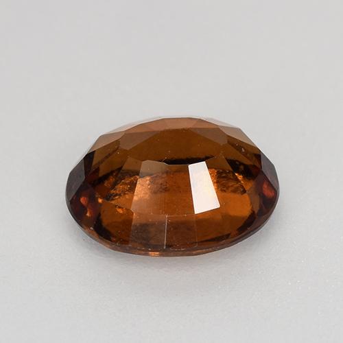 1.54克拉天然橙色桂榴石，椭圆形切割，7.7×6.3毫米，VS-SI