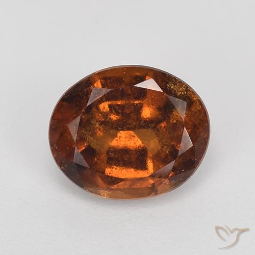 2.27ct 天然 深橙色 钙铝榴石, 椭圆形, VS-SI