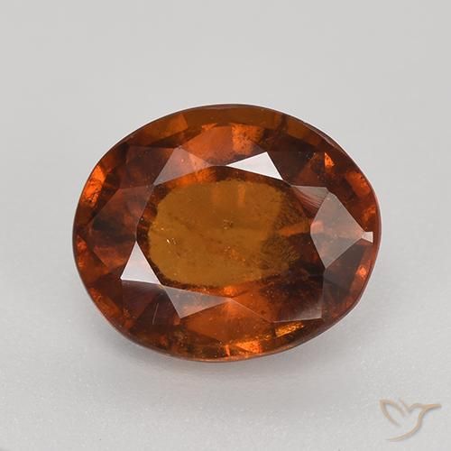 2.94ct 天然 中橙 钙铝榴石, 椭圆形, VS-SI