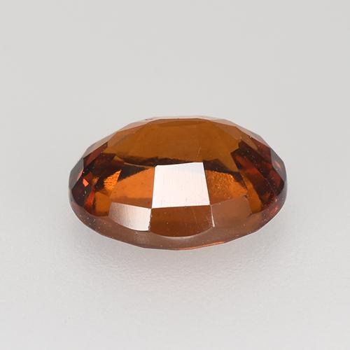 2.47克拉天然橙色桂榴石，椭圆形切割，8.8×7.3毫米，VVS-VS