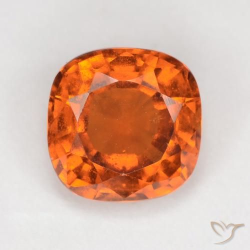 2.05ct 天然 中橙 钙铝榴石, 软垫, VS