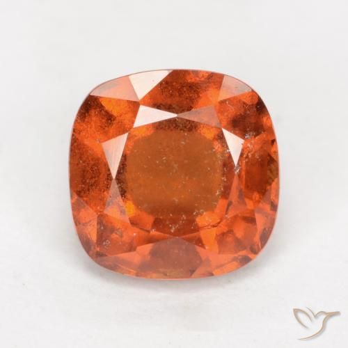 2.09ct 天然 中橙 钙铝榴石, 软垫, VS-SI