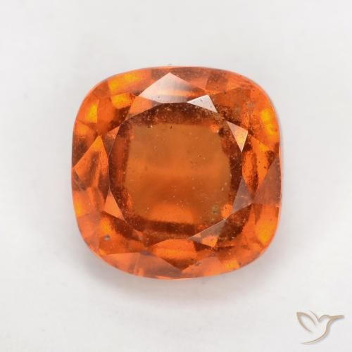 2.25ct 天然 深橙色 钙铝榴石, 软垫, VS-SI