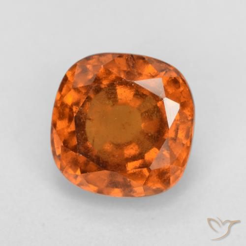 2.08ct 天然 中橙 钙铝榴石, 软垫, VS-SI