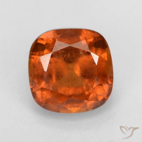 2.08ct 天然 中橙 钙铝榴石, 软垫, VS-SI