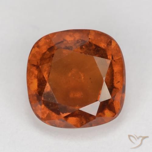 2.13ct 天然 深橙色 钙铝榴石, 软垫, VS-SI