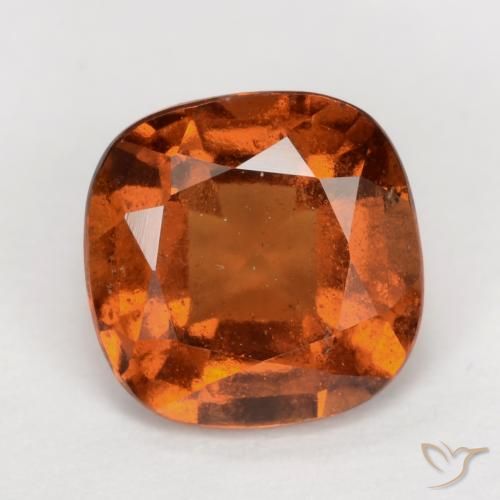 1.74ct 天然 深橙色 钙铝榴石, 软垫, VS
