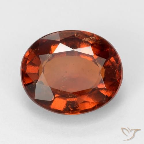 2.68ct 天然 深橙色 钙铝榴石, 椭圆形, VS-SI