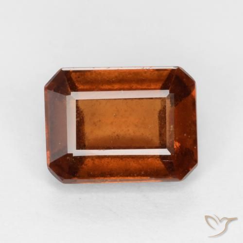 2.06ct 天然 深橙色 钙铝榴石, 祖母绿式切割, VS-SI