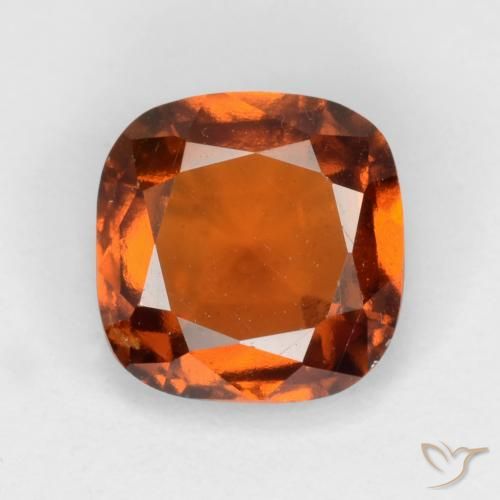 1.62ct 天然 深橙色 钙铝榴石, 软垫, VS