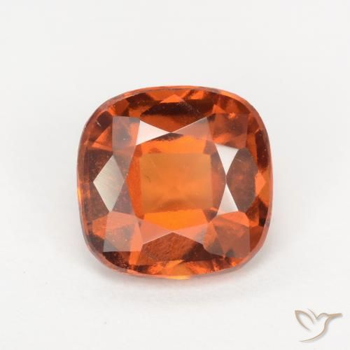 1.75ct 天然 深橙色 钙铝榴石, 软垫, VS