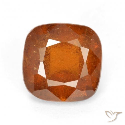 1.94ct 天然 中深橙色 钙铝榴石, 软垫, SI