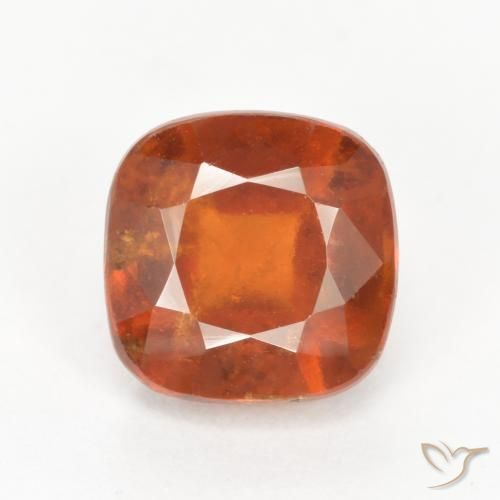 2.48ct 天然 中橙 钙铝榴石, 软垫, SI