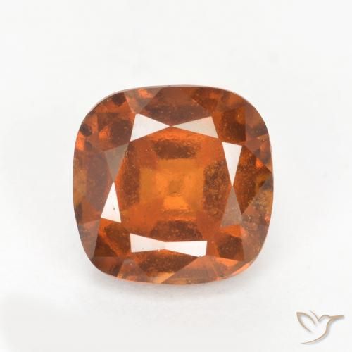 2.22ct 天然 深橙色 钙铝榴石, 软垫, VS-SI