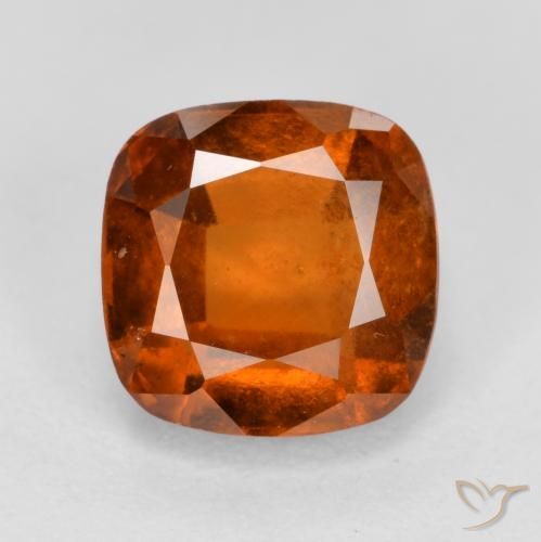 2.10ct 天然 深橙色 钙铝榴石, 软垫, VS-SI