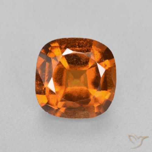 1.57ct 天然 中橙 钙铝榴石, 软垫, VS-SI