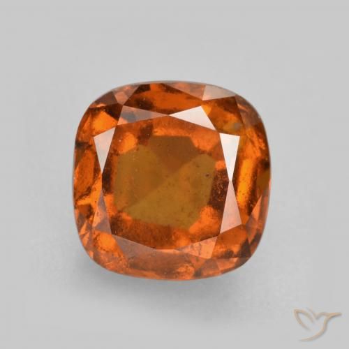 2.32ct 天然 琥珀橙 钙铝榴石, 软垫, VS-SI