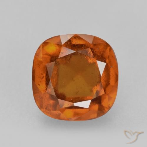 2.28ct 天然 中橙 钙铝榴石, 软垫, VS-SI