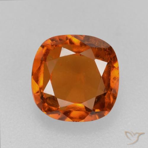 2.13ct 天然 中橙 钙铝榴石, 软垫, VS-SI
