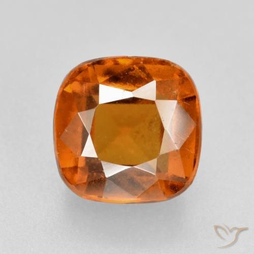 2.26ct 天然 深橙色 钙铝榴石, 软垫, VS-SI
